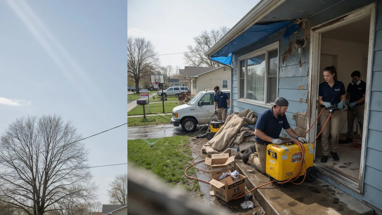 Basement Flood Cleanup in Barnhill, IL near me